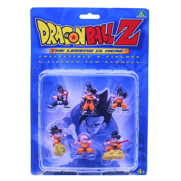 Dragon Ball Z Minifiguren Set Nr. 30 (Giochi Preziosi 1996) – 6 Figuren OVP